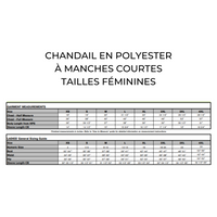 Chandail technique à manches courtes - Féminin - Lime