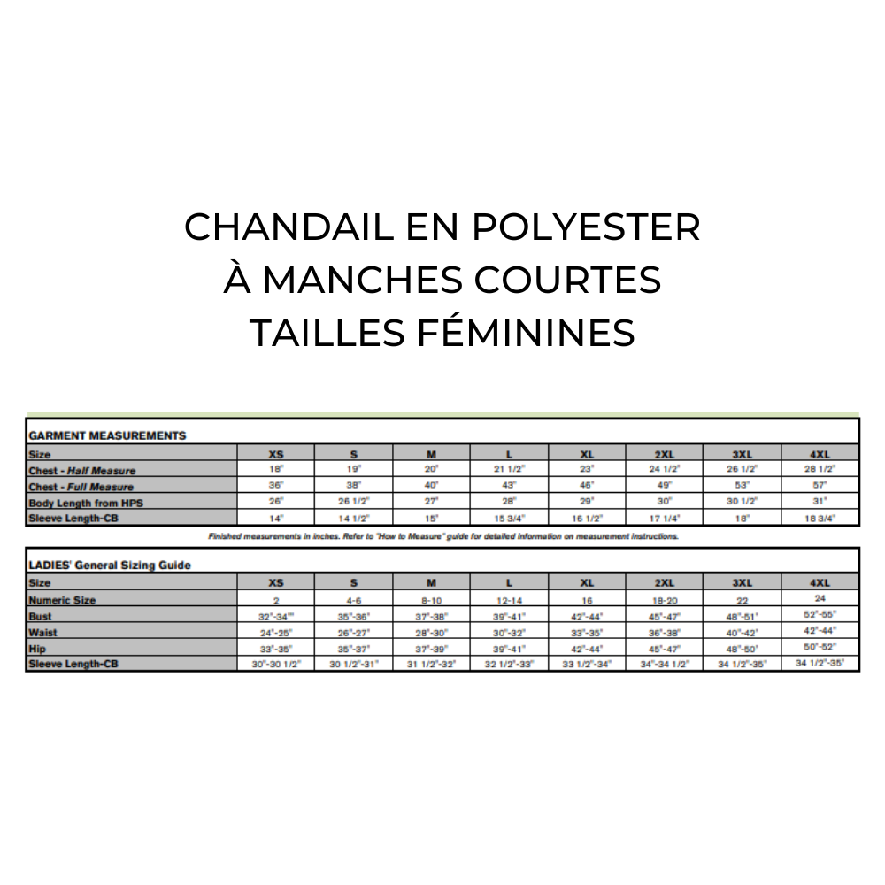 Chandail technique à manches courtes - Féminin - Lime