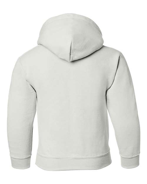Chandail molleton à capuchon (Kangourou/Hoodie) - Juvénile - Blanc