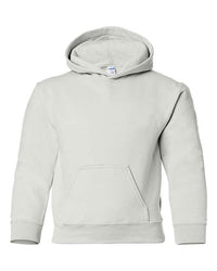 Chandail molleton à capuchon (Kangourou/Hoodie) - Juvénile - Blanc