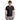 Short sleeve sweater in v -collar -collar bamboo - Men's cut - Black