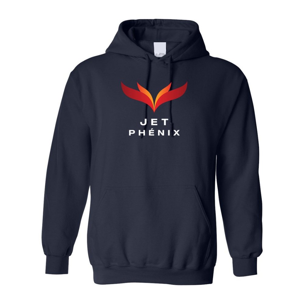 Jet Phénix - Chandail molleton à capuchon (Kangourou/Hoodie) - Adulte - Marine