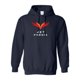 Jet Phénix - Chandail molleton à capuchon (Kangourou/Hoodie) - Adulte - Marine