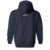 Jet Phénix - Chandail molleton à capuchon (Kangourou/Hoodie) - Adulte - Marine