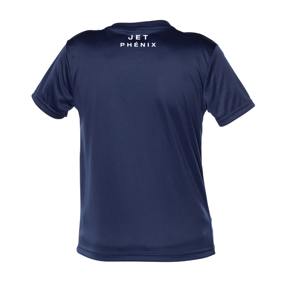 Jet Phénix - Chandail technique à manches courtes - Enfant - Marine