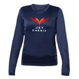 Jet Phénix - Chandail technique, à manches longues - Féminin - Marine