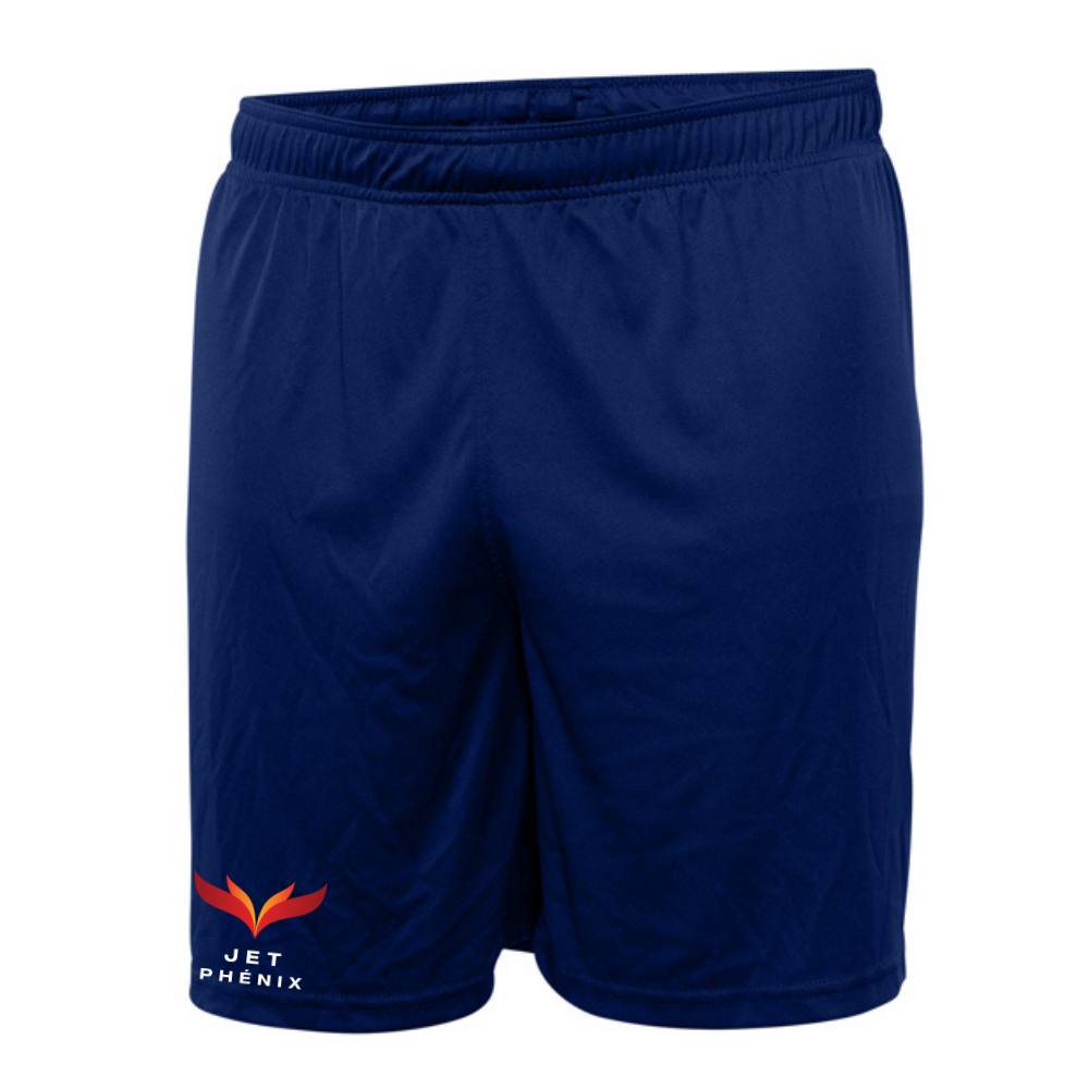 Jet Phénix - Short Unisexe - Dry Fit - Marine