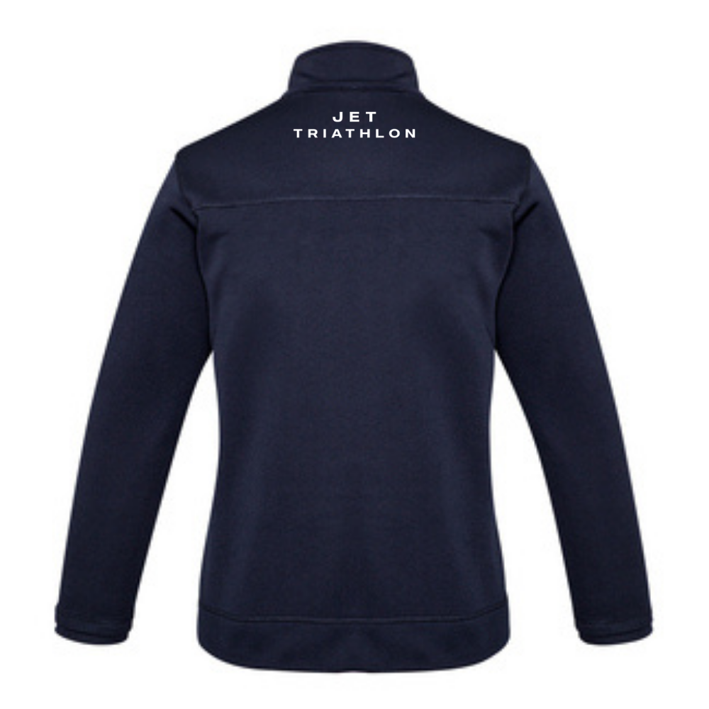 Jet - Veste sportive avec fermeture éclair - Coupe féminine - Marine
