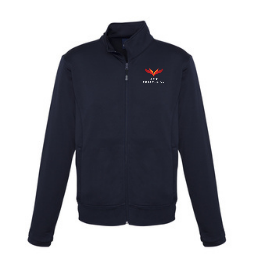 Jet - Veste sportive avec fermeture éclair - Coupe régulière - Marine