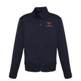 Jet - Veste sportive avec fermeture éclair - Coupe régulière - Marine