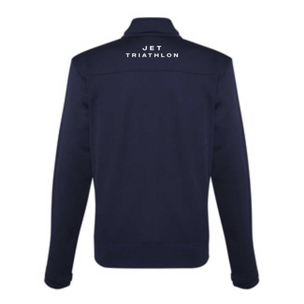 Jet - Veste sportive avec fermeture éclair - Coupe régulière - Marine