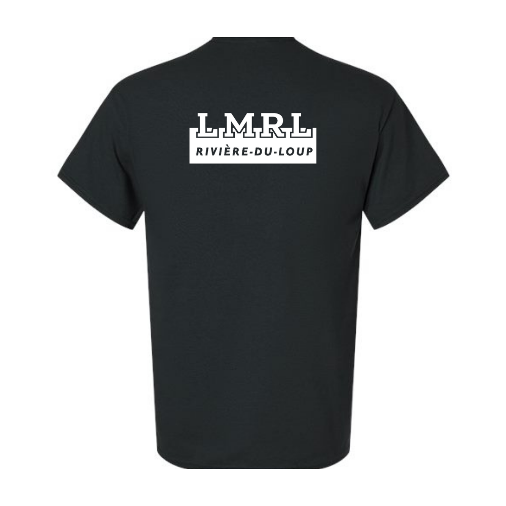 Short-sleeved cotton sweater - Men's - Black