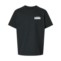 Short-sleeved cotton sweater - Juvenile - Black