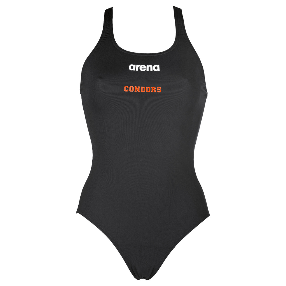 Condors - Arena Swim Pro - Maillot d'entraînement pour femmes - Noir