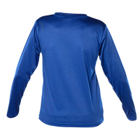Technical Shirt, Long Sleeve - Juvenile - Royal