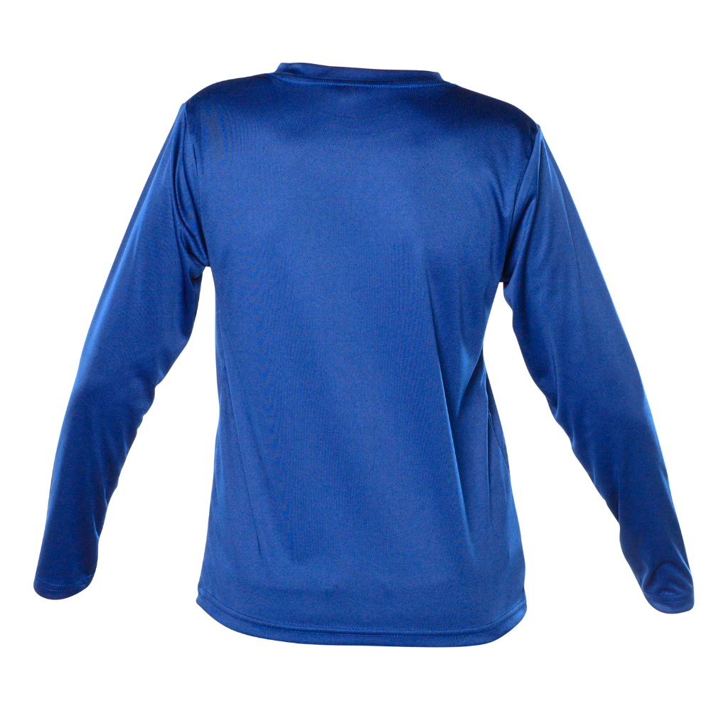 Technical Shirt, Long Sleeve - Juvenile - Royal