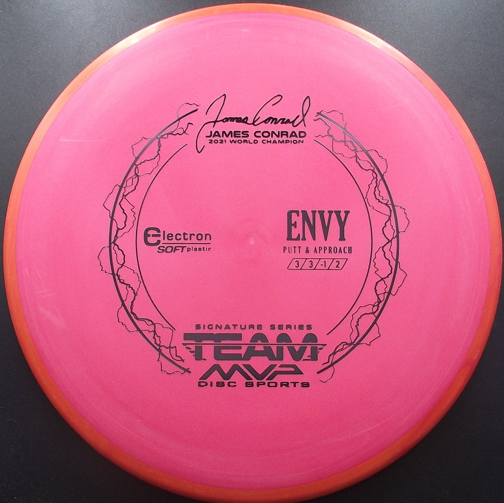 MVP TEAM - ENVY JAMES CONRAD Electron Soft - S3 - Putter Discgolf