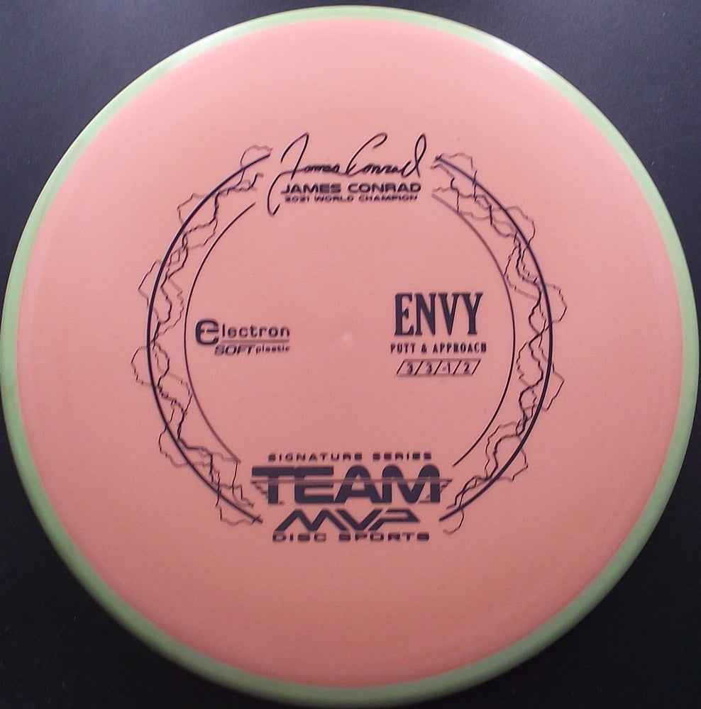 MVP TEAM - ENVY JAMES CONRAD Electron Soft - S3 - Putter Discgolf