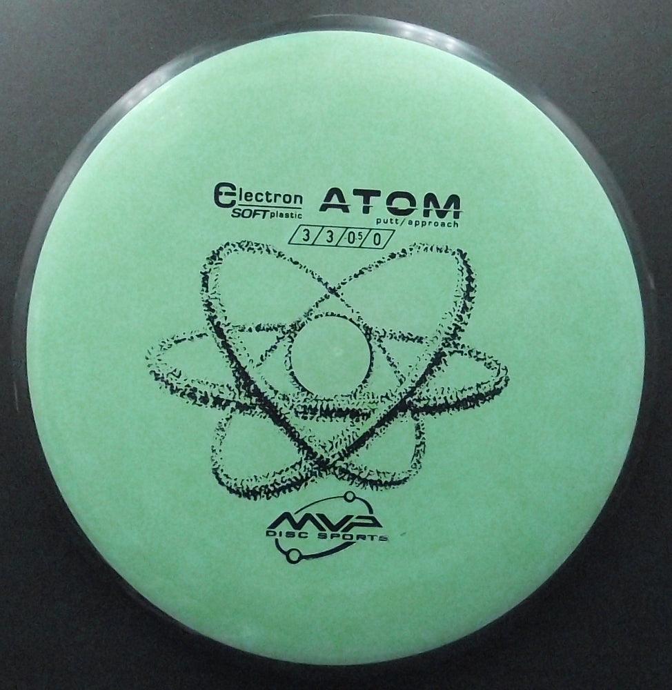 MVP Discs - ATOM Electron SOFT - S3 - Putter Discgolf - Vert de MVP Discs
