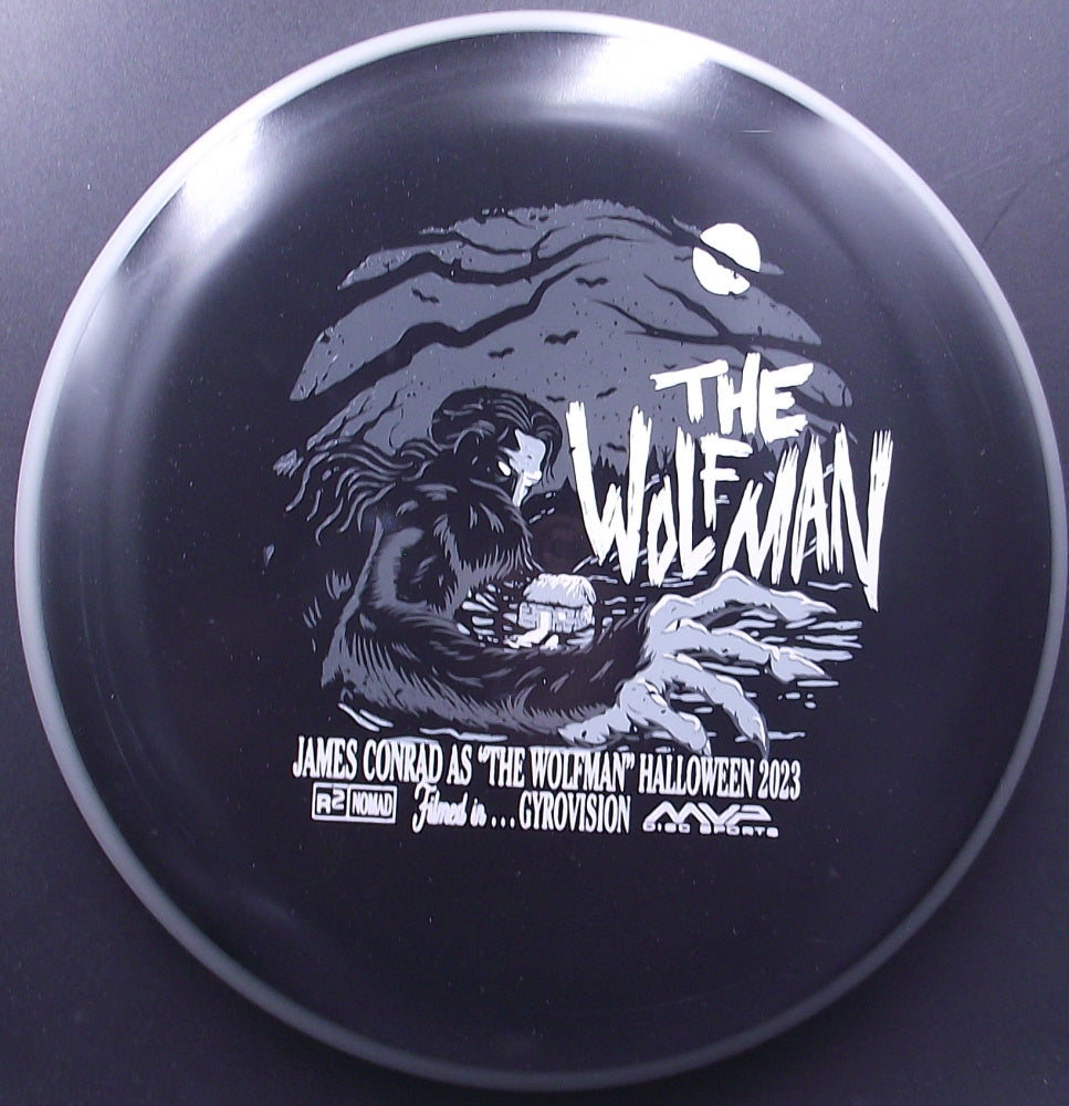 MVP Discs - NOMAD R2 Neutron Eclipse - James Conrad "The Wolfman" 2023 Halloween Edition S2 - Putter Discgolf