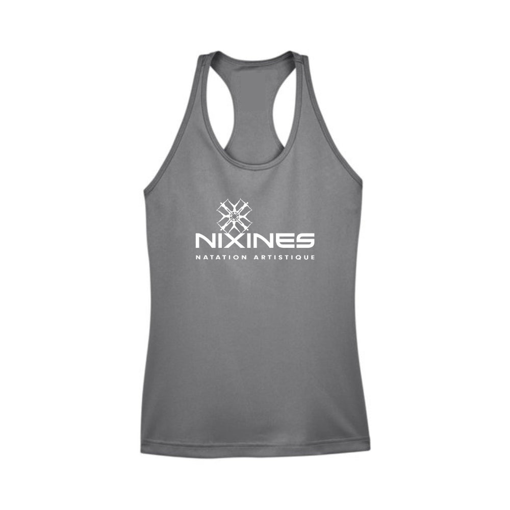 Nixines - Camisole performance pour femmes - Gris graphite