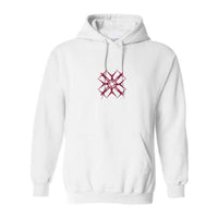 Nixines - Chandail molleton à capuchon (Kangourou/Hoodie) - Adulte - Blanc