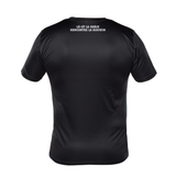 Short-sleeved technical sweater - Men - Black