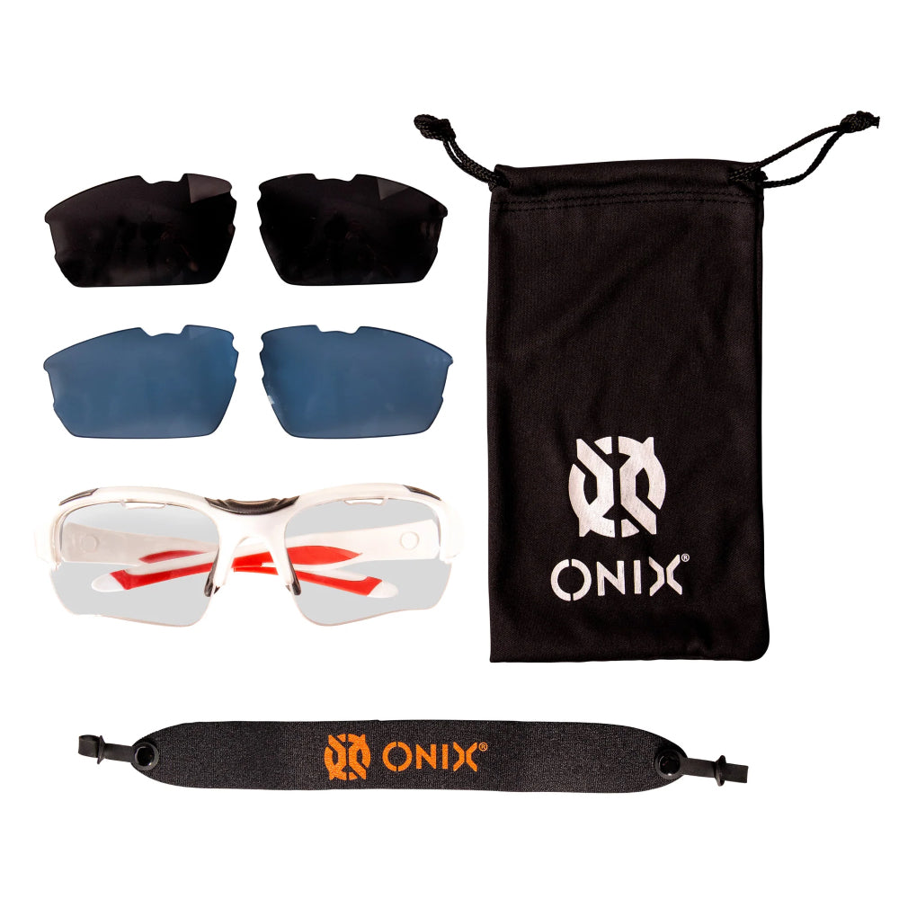 ONIX - FALCON EYEWEAR - Three Lens - Protective Sports Goggles - Pickleball