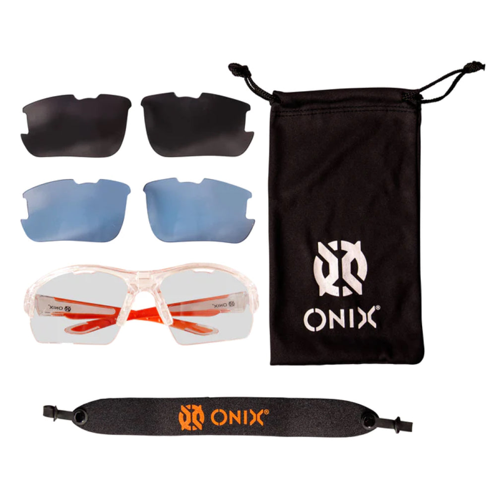 ONIX - OWL EYEWEAR - Three Lens - Protective Sports Glasses - Pickleball