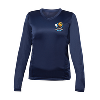 Pickleball Varennes - Technical Long Sleeve Sweater - Women’s - Navy