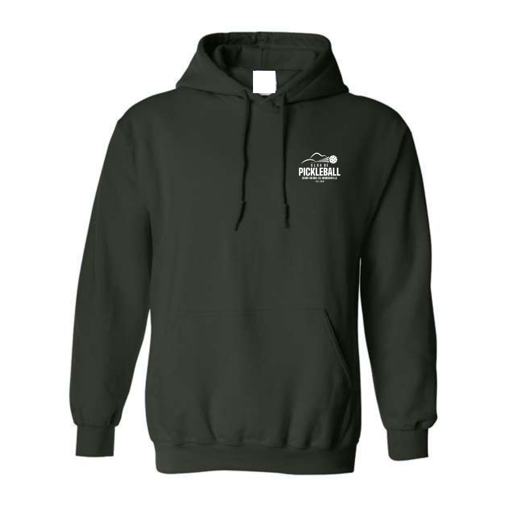 Fleece hooded sweater (Kangaroo/Hoodie) - Adult - Forest