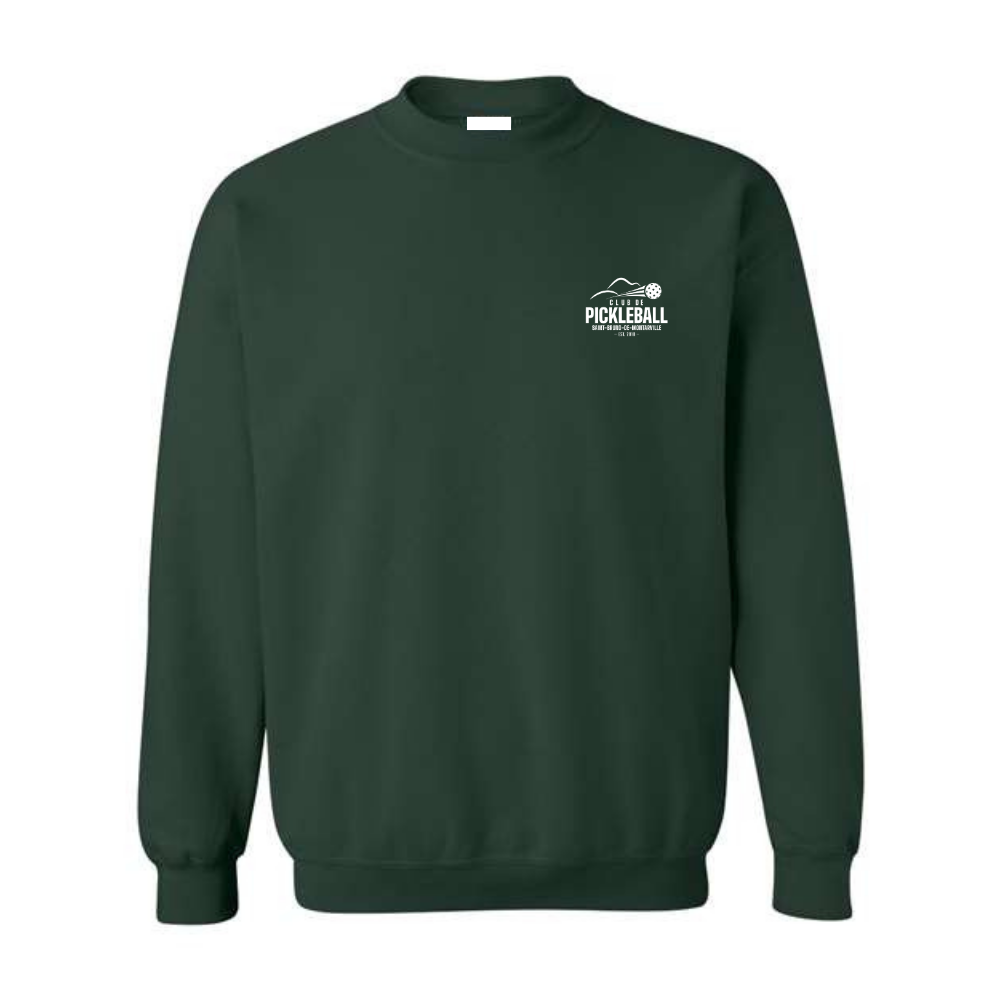 Fleece sweater (cotton hoodie) - Adult - Forest