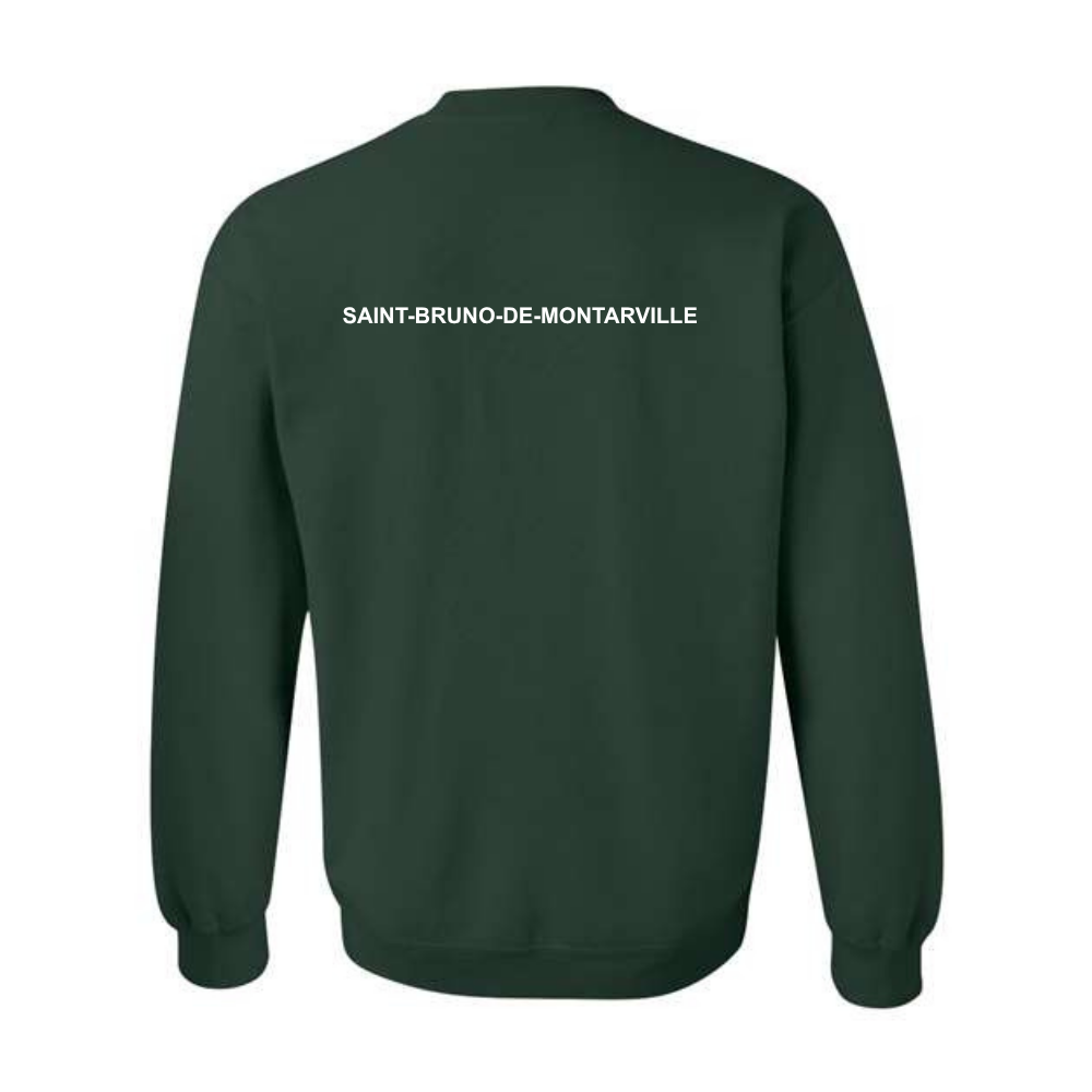 Fleece sweater (cotton hoodie) - Adult - Forest