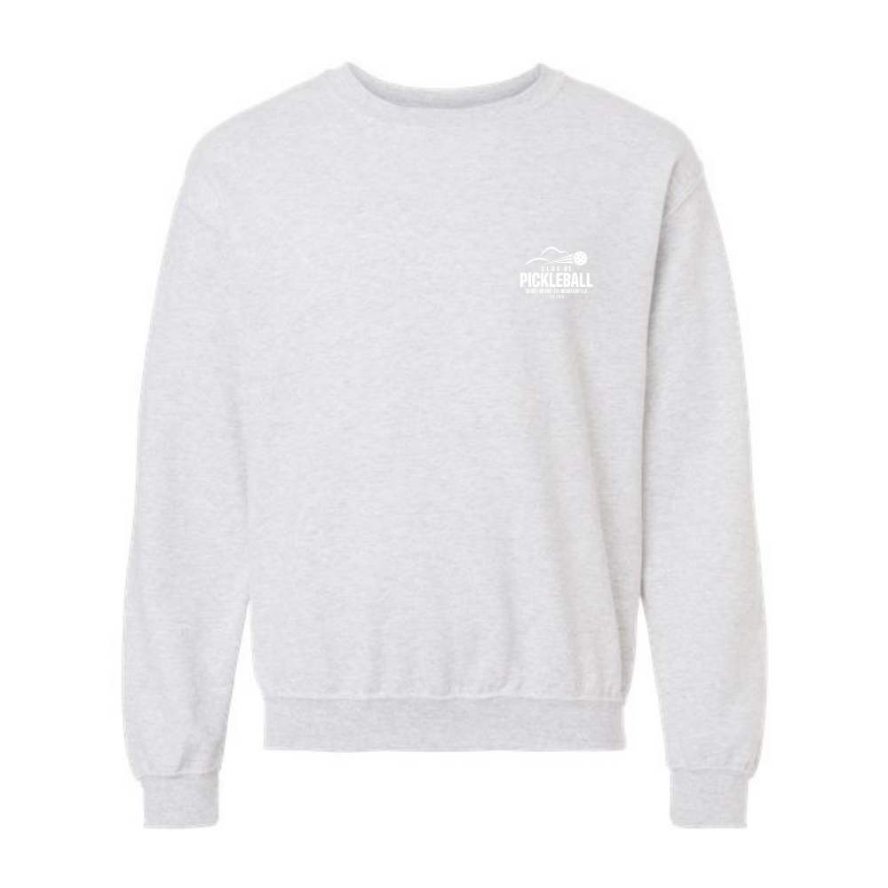 Fleece sweater (cotton hoodie) - Adult - Ash