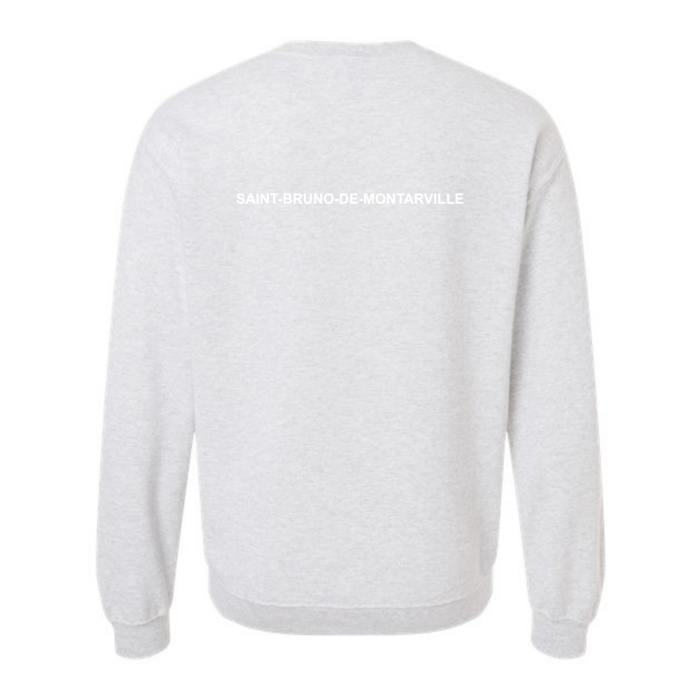 Fleece sweater (cotton hoodie) - Adult - Ash