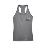 Pickleball Saint-Bruno - Camisole performance pour femmes - Gris graphite