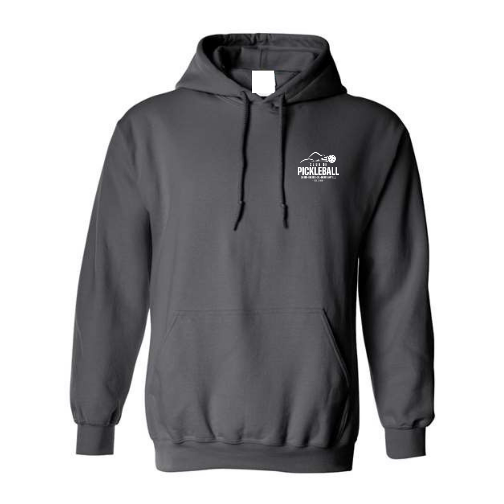 Fleece hooded sweater (Kangaroo/Hoodie) - Adult - Charcoal