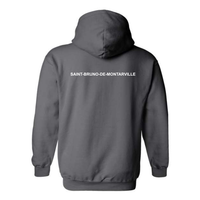 Fleece hooded sweater (Kangaroo/Hoodie) - Adult - Charcoal