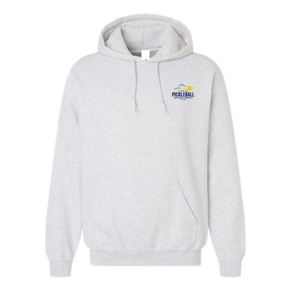 Fleece hooded sweater (Kangaroo/Hoodie) - Adult - Ash