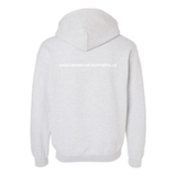 Fleece hooded sweater (Kangaroo/Hoodie) - Adult - Ash