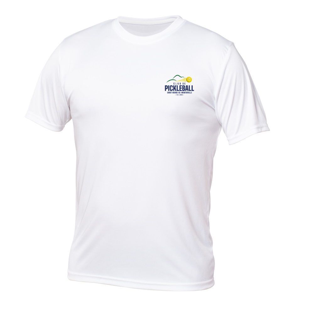 Short-sleeved technical sweater - Men - White