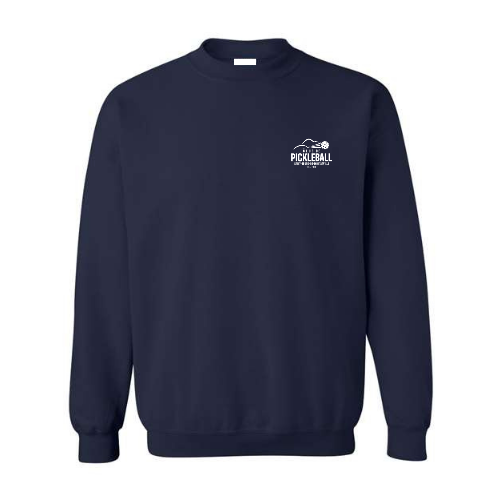 Fleece sweater (cotton hoodie) - Adult - Navy