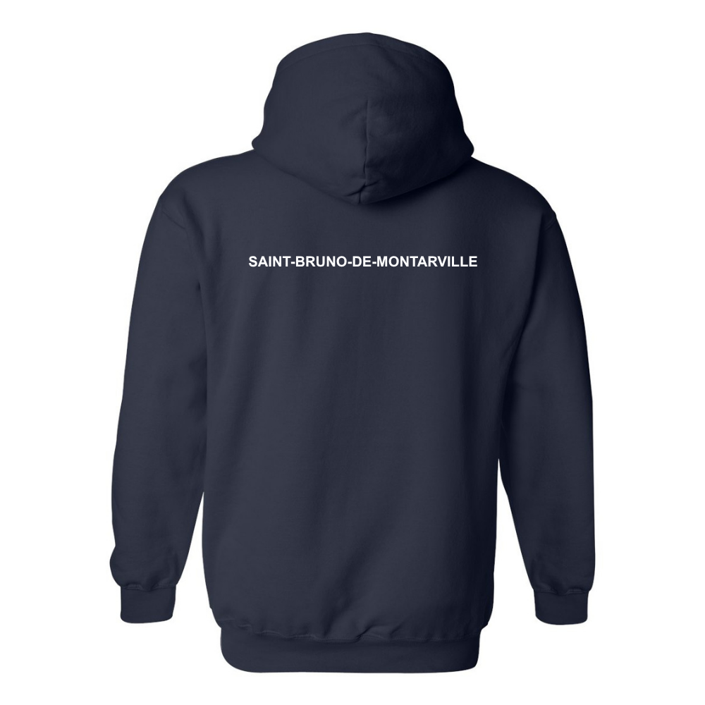 Fleece hooded sweater (Kangaroo/Hoodie) - Adult - Navy