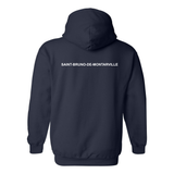 Fleece hooded sweater (Kangaroo/Hoodie) - Adult - Navy