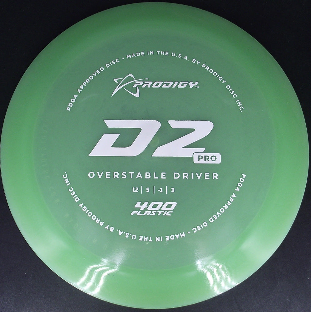 Prodigy Discs - D2 PRO 400 - S12 - Driver Discgolf