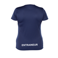 Short Sleeve Technical Sweater - Lady - Royal