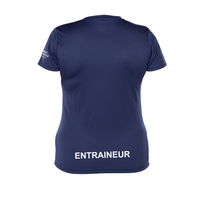 Québec Excellence Synchro - Short-sleeved technical sweater - Trainer - Women - Navy