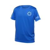 Québec Excellence Synchro - Technical short-sleeved sweater - Child - Royal
