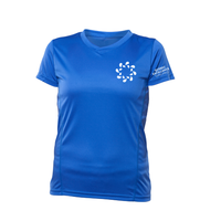 Québec Excellence Synchro - Technical short-sleeved sweater - Women's - Royal