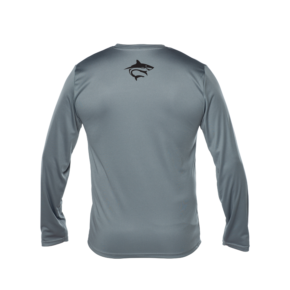 Drummondville Sharks - Technical Long Sleeve Sweater - Men’s - Dark Grey